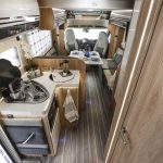 Bunk Campers Horizon motorhome kitchen