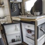 bunk campers horizon motorhome fridge