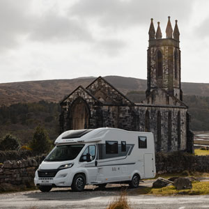 Bunk Camper at a castle